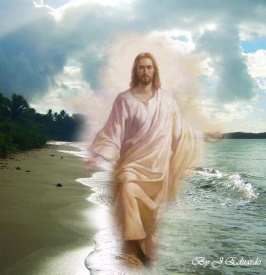 Jesus on water